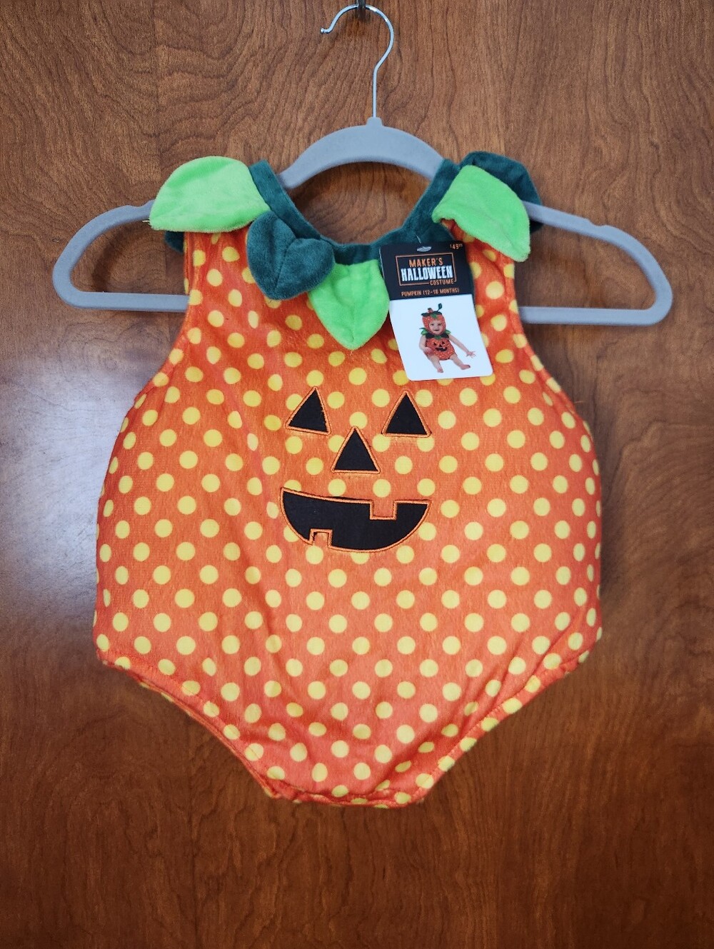 Marker's Halloween Pumpkim Costume